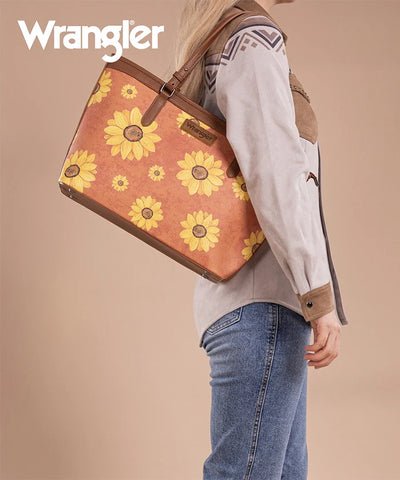Wrangler Sunflower Tote Bag