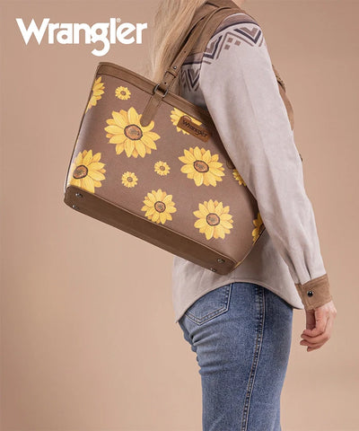 Wrangler Sunflower Tote Bag