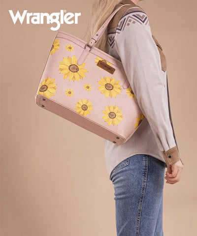 Wrangler Sunflower Tote Bag