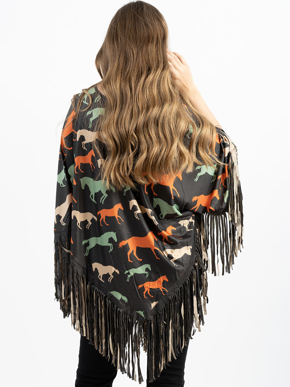 Montana West Horse Collection Poncho - Montana West World